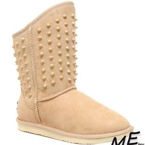 Australia Luxe Collective Womens Pistol Studded Sheepskin Shearling Boots Size 7